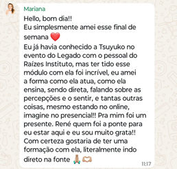 Mensagem de aluno 5